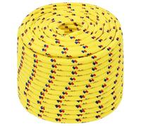 vidaXL Corda Nautica Gialla 12 mm 100 m in Polipropilene