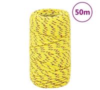 vidaXL Corda Nautica Gialla 2 mm 50 m in Polipropilene