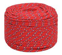 vidaXL Corda Nautica Rossa 6 mm 250 m in Polipropilene