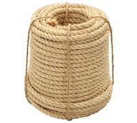 vidaXL Corda Resistente Strappi Abrasione Riciclabile Ecologica Multifunzionale Robusta Cavo Spago Fune Cima Filo Sartia Canapo Sisal 100% 100 m 20mm