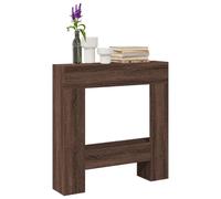 vidaXL Cornice per Camino Rovere Marrone 81x18x82 cm in Truciolato