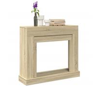 vidaXL Cornice per Camino Rovere Sonoma 100x30x87,5 cm in Truciolato