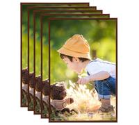 vidaXL Cornici Foto Collage 5 pz a Muro o Tavolo Bronzo 59,4x84 cm MDF