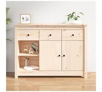 VIDAXL - Credenza 100x35x74 Cm In Legno Massello Di Pino