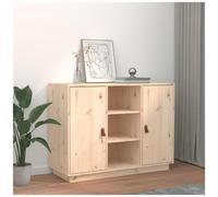 VIDAXL - Credenza 100x40x75 Cm In Legno Massello Di Pino