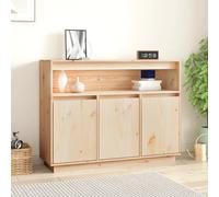 VIDAXL - Credenza 104,5x34x80 cm in Legno Massello di Pino