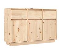 vidaXL Credenza 110x34x75 cm in Legno Massello di Pino