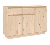 vidaXL Credenza 110x34x75 cm in Legno Massello di Pino