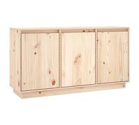 vidaXL Credenza 111x34x60 cm in Legno Massello di Pino