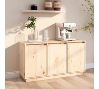 vidaXL Credenza 111x34x60 cm in Legno Massello di Pino