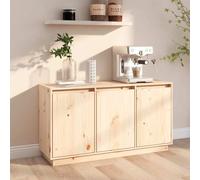 vidaXL Credenza 111x34x60 cm in Legno Massello di Pino