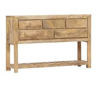 VIDAXL - Credenza 120x30x75 Cm Legno Massello Di Mango