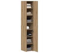 vidaXL Credenza vitaXL Rovere Artigianale 30x42.5x185 cm Legno ingegnerizzato