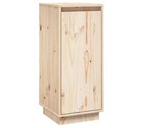 vidaXL Credenza 31,5x34x75 cm in Legno Massello di Pino