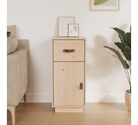 vidaXL Credenza 34x40x75 cm in Legno Massello di Pino