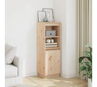 vidaXL Credenza 37x34x110 cm in Legno Massello di Pino