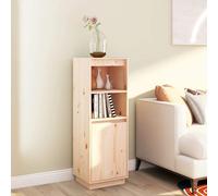 vidaXL Credenza 37x34x110 cm in Legno Massello di Pino