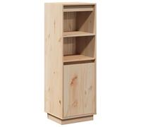 vidaXL Credenza 37x34x110 cm in Legno Massello di Pino