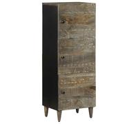 vidaXL Credenza 40x33x110 cm in Legno Massello di Mango, armadietto, Armadio da Cucina, Armadio da Soggiorno, Buffet, Armadio da corridoio