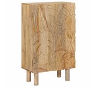 vidaXL Armadio alto 53 x 30 x 90 cm, portaoggetti soggiorno, mobili moderni, stoviglie artigianali, vetrina alta, credenza decorativa, organizer compatto