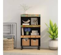 vidaXL Credenza 60x33x107 cm in Legno Massello di Recupero
