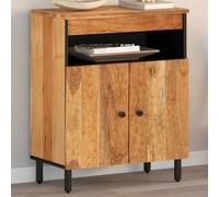 vidaXL Credenza 60x33x75 cm in Legno Massello di Acacia