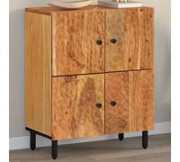 vidaXL Credenza 60x33x75 cm in Legno Massello di Acacia
