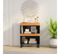 vidaXL Credenza 60x33x75 cm in Legno Massello di Acacia