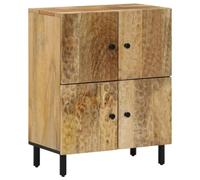 vidaXL Credenza 60x33x75 cm in Legno Massello di Mango