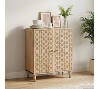vidaXL Credenza 60x33x75 cm in Legno Massello di Mango