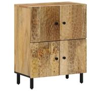 vidaXL Credenza 60x33x75 cm in Legno Massello di Mango