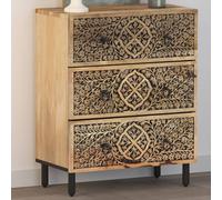 vidaXL Credenza 60x33x75 cm in Legno Massello di Mango