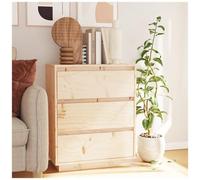VIDAXL - Credenza 60x34x75 Cm In Legno Massello Di Pino