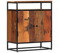 vidaXL Credenza 60x35x76 cm in Legno Massello di Recupero e Acciaio