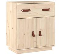 vidaXL Credenza 65,5x40x75 cm in Legno Massello di Pino