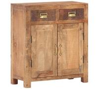 VIDAXL - Credenza 65x30x75 Cm In Legno Massello Di Mango Grezzo