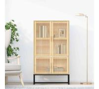 vidaXL Credenza 70x35x125 cm in Legno Multistrato