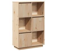 vidaXL Credenza 74x35x117 cm in Legno Massello di Pino