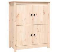 vidaXL Credenza 83x41,5x100 cm in Legno Massello di Pino