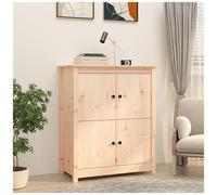 VIDAXL - Credenza 83x41,5x100 Cm In Legno Massello Di Pino