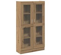 vidaXL Credenza Alta Rovere Artigianale 82,5x30,5x150 cm in Truciolato