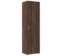 vidaXL Credenza Alto rovere Marrone 50x42,5x185 cm Legno di ingegneria, Credenza, Armadietto, Pannello laterale, Armadietto, Armadio laterale