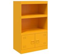 vidaXL Credenza Antracite 67x39x107 cm in Acciaio, credenza in legno, armadietto portaoggetti, armadietto, armadietto in legno