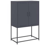 vidaXL Credenza Antracite 68,5x38,5x107 cm in Acciaio