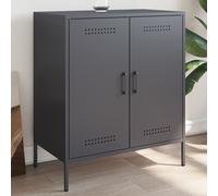 vidaXL Credenza Antracite 68x39x79 cm in Acciaio