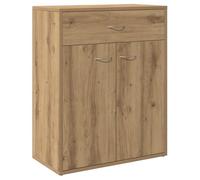 vidaXL Credenza Rovere Artigianale 60x30x75 cm in Legno Multistrato, credenza in Legno, armadietto Laterale, armadietto, armadietto in Legno