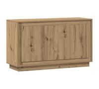 vidaXL Credenza Rovere Artigianale 102x35x55 cm in Legno Multistrato, credenza in Legno, armadietto Laterale, portaoggetti, armadietto in Legno