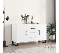vidaXL Credenza Bianca 100x36x60 cm in Legno Multistrato