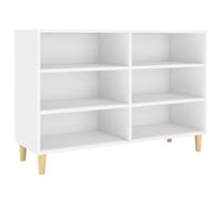 vidaXL Credenza Bianca 103,5x35x70 cm in Legno Multistrato