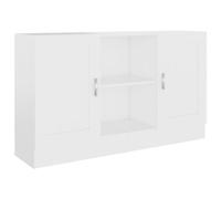 vidaXL Credenza Bianca 120x30,5x70 cm in Legno Multistrato